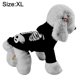 thumbnail image 2 of Disfraz de perro de Halloween con calavera brillante sólida vestido de fiesta de carnaval para mascotas 466, 2 of 5