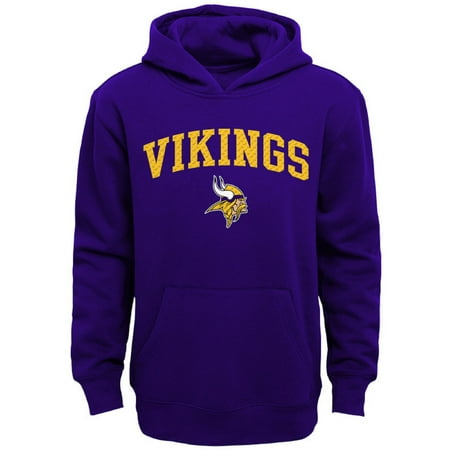 Minnesota Vikings Petite Purse - Youth Purple Minnesota Vikings Clear Gel Fleece Hoodie