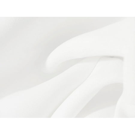 

POLY POPLIN FABRIC 15 YARDS OF 100% POLYESTER 60 WIDE 24 COLOR Tablecloth Panel (Color: White)