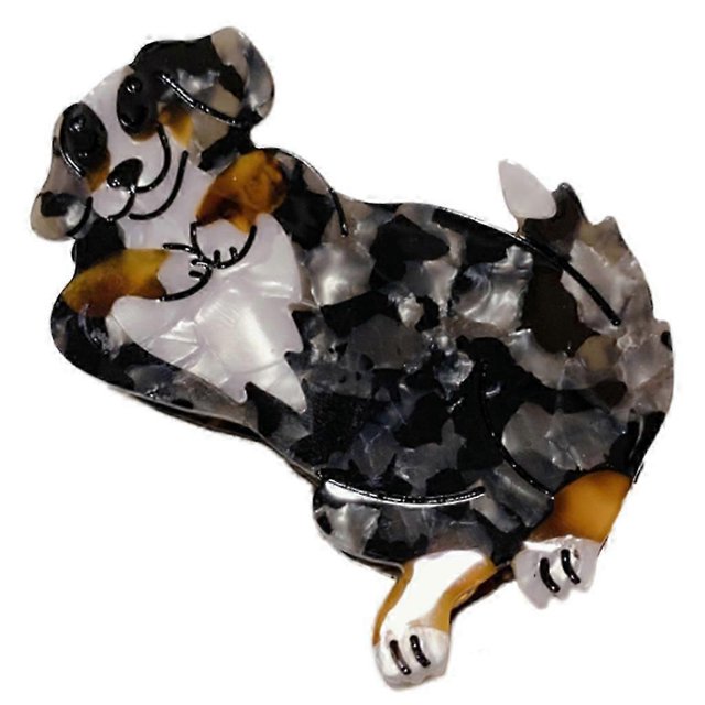 Animal Shape Hair Claw Clips Non Slip Grab Grip Acetate Barrettes Dog Hairpin