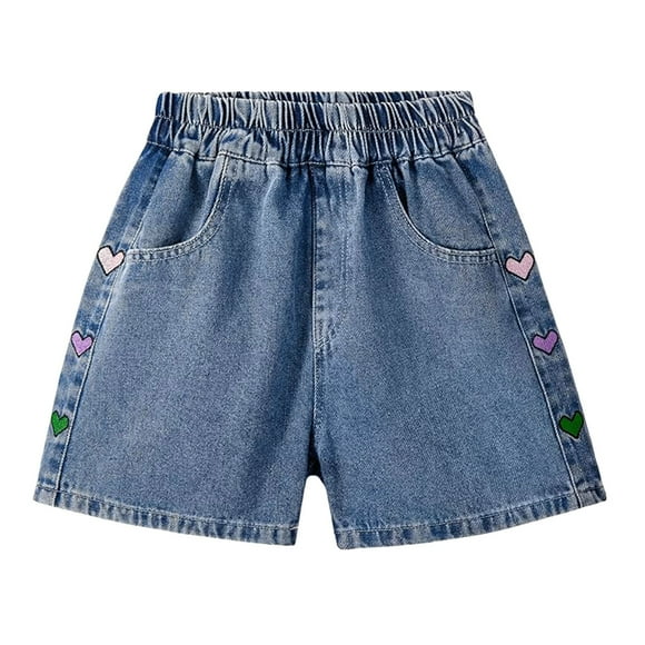 Youth Soccer Girls 3 Toddler Girls Clothes Athletic for Girls Workout Clothes for Girls Size 6 Girls Shorts Size 6 4t Workout Clothes Girls Toddler Girl Shorties Girls 5t Summer Outfits 4t Girls Denim