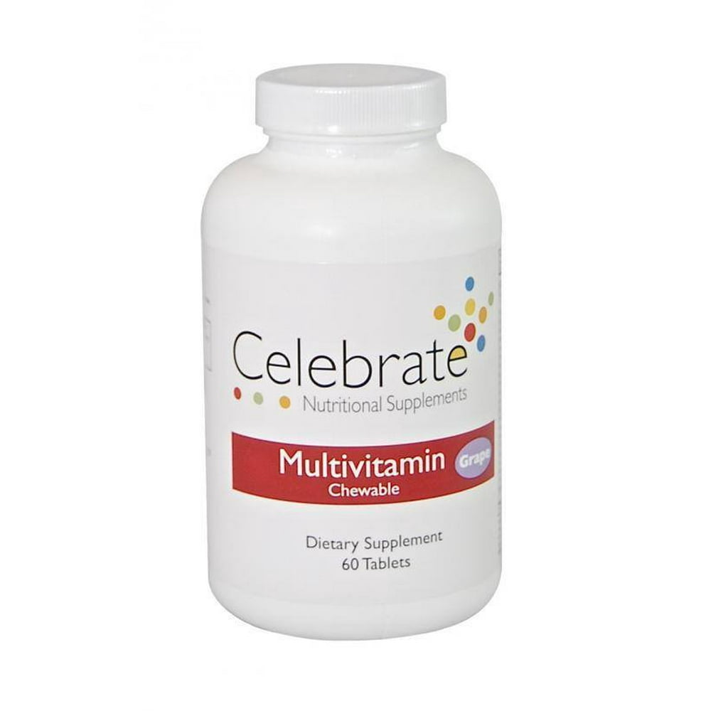 Celebrate Multivitamin Chewable Available in 3 Flavors!