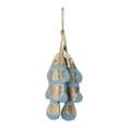 thumbnail image 1 of Pez de madera colgante como colgante de pez mediterráneo, decoración de pared para fiestas Azul 23x95x39 cm, 1 of 9