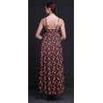 thumbnail image 2 of Bimba Rayon Floral Ladies Printed Backless Spaghetti Strap Long Maxi Evening Party Dress-Medium, 2 of 5