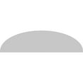 thumbnail image 5 of Ekena Millwork 70"W x 18-1/2"H x 2"P Elliptical Sunburst Architectural Grade PVC Pediment, 5 of 7