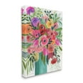 thumbnail image 2 of Stupell Industries Bold Red & Pink Mixed Bouquet Botanical & Floral Painting Gallery Wrapped Canvas Print Wall Art, 2 of 5
