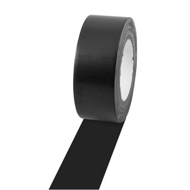 Ruban de Sol en Vinyle 2 Po x 36 Verges , Noir
