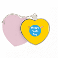 thumbnail image 1 of Happy April Fools Bolsa de viaje Mirror maquillaje corazón rosa, 1 of 4