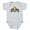 Heather Gray, variant on CafePress - Mighty Morphin Power Rangers Logo - Cute Infant Bodysuit Baby Romper - Size Newborn - 24 Months