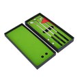 thumbnail image 3 of Juego de 3 bolígrafos de minigolf con bolas, banderas y adornos de papelería, 3 of 14