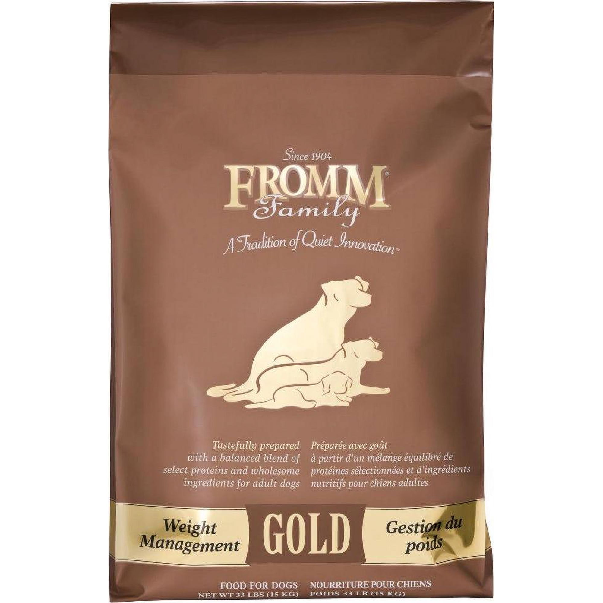 Fromm Weight Management Gold Dry Dog Food 15 lb