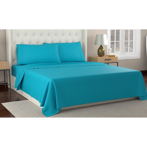Kathy Ireland 300 Thread Count Organic Cotton Percale Sheet Set