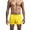 Yellow, variant on AXXD Mens Shorts Athletic Summer Unisex Casual Drawstring Pocket Solid Candy Bermuda Beach Shorts New Arrival
