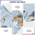 thumbnail image 6 of FORMRS Kids Pajama Pants with Pockets Size 13-14Y Boys Lounge Sleep Bottoms, Blueberry Pancake Pattern, 6 of 8