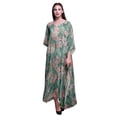 thumbnail image 1 of Bimba Kaftan de Plage Floral Robe Longue Caftan-S-L, 1 of 5