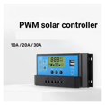 thumbnail image 2 of Solar Charge Controller Solar Panel Controller 12V/24V Adjustable LCD Display Solar Panel Battery Regulator With USB Port ,Simple and Convenient to Set, 2 of 4