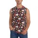 thumbnail image 1 of Balery To The Best Mom Camisetas sin mangas para hombre, absorbe la humedad y protege contra el mal olor.-Small, 1 of 7