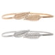 thumbnail image 4 of Qarigey Cinturón de cintura de moda Correas ajustables estrechas Estilo simple Hojas de metal Envoltura exquisita Cinturones de día de San Valentín Cinturones TYPE1 Qarigey AP008763-03, 4 of 6