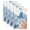 Blue, variant on Coastal Blue Octopus Kitchen Towels Set of 4, Summer Nautical Marine Life Leaves Absorbent Dish Towels for Kitchen, Microfiber Hand Towel, Quick Drying Tea Towel for Cleaning Decorative Dishcloths