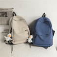 thumbnail image 2 of Mochila para hombre, sencilla, de gran capacidad, para viajes, informal, para estudiantes, de secundaria, universitarios, para hombre, 2 of 5
