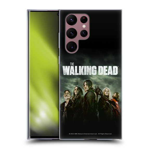 Head Case Designs Officially Licensed AMC The Walking Dead Season 11 Key Art Poster Soft Gel Case Compatible with Samsung Galaxy S22 Ultra 5G