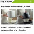 thumbnail image 2 of 3 Pack Humidifier Wicking Filters for -888, -888N, Filter C, Designed to Fit for -890 HEV-320, 2 of 5