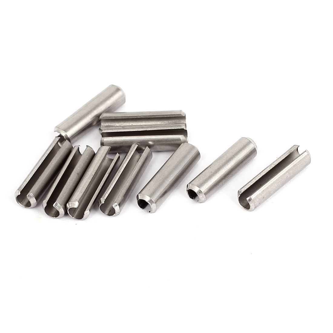 M5x20mm 304 Stainless Steel Split Spring Roll Dowel Pins Fasteners