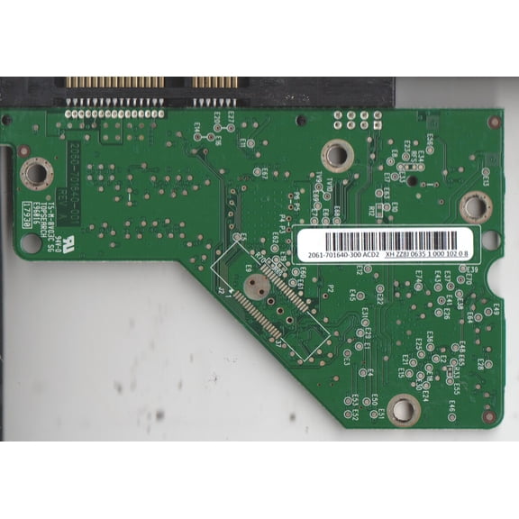 WD5000AADS-56S9B0, 2061-701640-300 ACD2, WD SATA 3.5 PCB