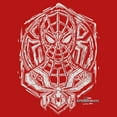 thumbnail image 2 of Girl's Marvel Spider-Man: No Way Home White Sketch Graphic Tee Red Small, 2 of 5