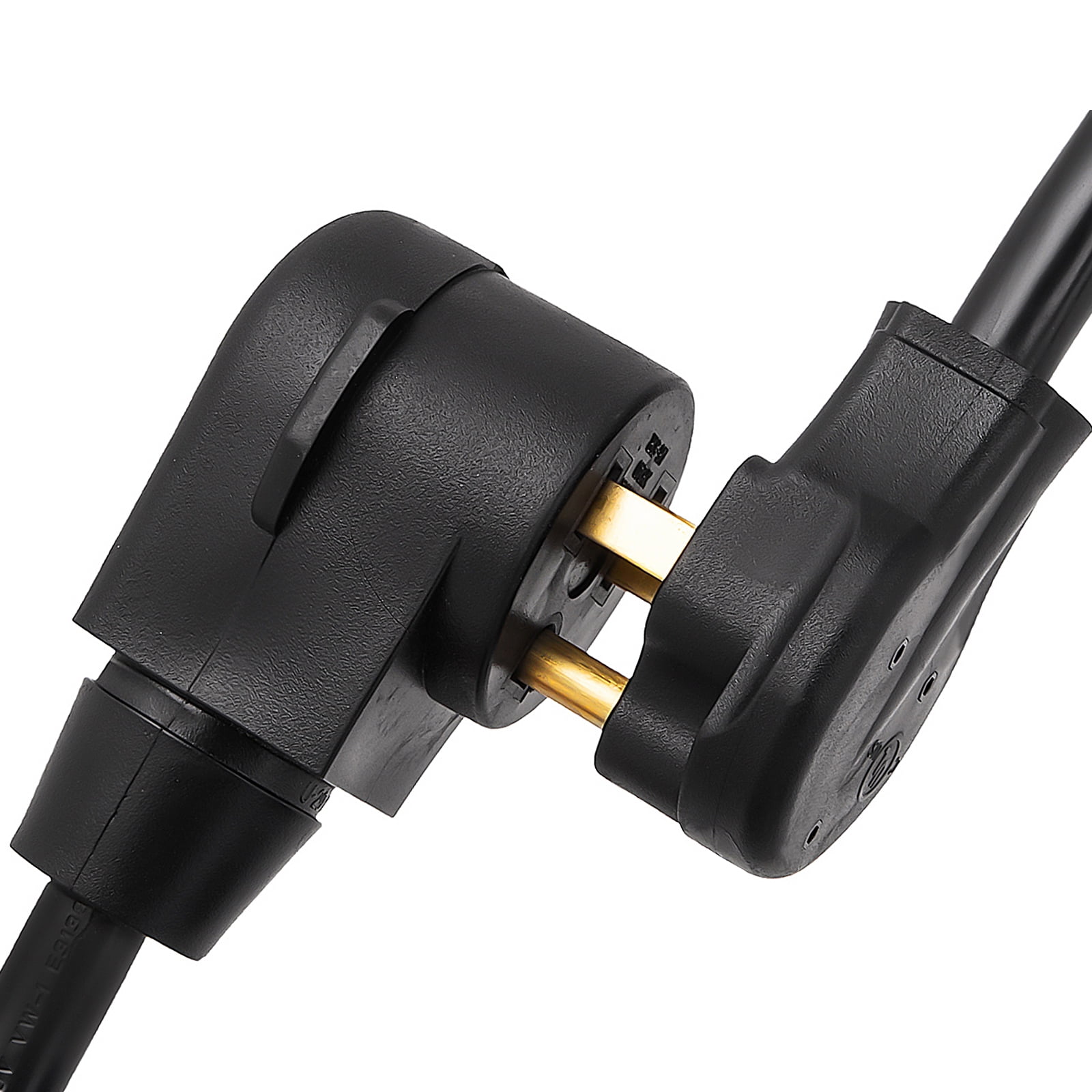 BENTISM 50ft 50A Generator Extension Cord, 8 AWG Welder Power Cord, Heavy Duty Cord, NEMA 6-50P/R Plug, 250V