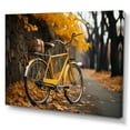 thumbnail image 2 of Designart "Golden Bicycle Expedition I" Bicycle Canvas Prints, 2 of 7