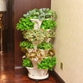 thumbnail image 3 of SPRING PARK Stackable Planter, Vertical Garden Planter, Strawberry Planter, Indoor/Outdoor Planters, Garden Tower, Herb Planter for Growing Vegetables Garden and Succulents, 3 of 7