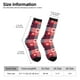 thumbnail image 2 of Balery Heart Plaid Calcetas Largas con Estampado para Hombre y Mujer – Suaves y Transpirables, Talla Única (US 5-11), 2 of 6