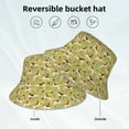 thumbnail image 5 of Daiia Running Beagle Pattern Bucket Hat - Trendy Cotton Sun Hat for Beach, Golf, Fishing - Fun Outdoor Vacation Boonie for Men and Women, 5 of 9