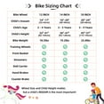 thumbnail image 3 of Joystar Unicorn 14inch Girls' Bike, Mint Purple, 3 of 8