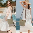 thumbnail image 3 of Bolso bandolera de paja ALARION para mujer, veraneo en la playa, 3 of 7