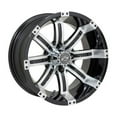 thumbnail image 2 of GTW Tempest 14" Golf Cart Wheels Machined Elite 205x30-14 Tires Yamaha, 2 of 4