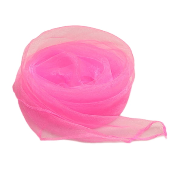 Qarigey Pañuelo cuadrado Pañuelo de gasa Accesorios de tela para representaciones teatrales Rosa Type1 NO1