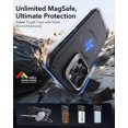 thumbnail image 3 of Funda de teléfono ESR para iPhone 16 Pro Max con soporte Black Cyber Series, 3 of 9