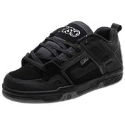 DVS Men's Comanche Skate Shoe black reflective charcoal nubuck