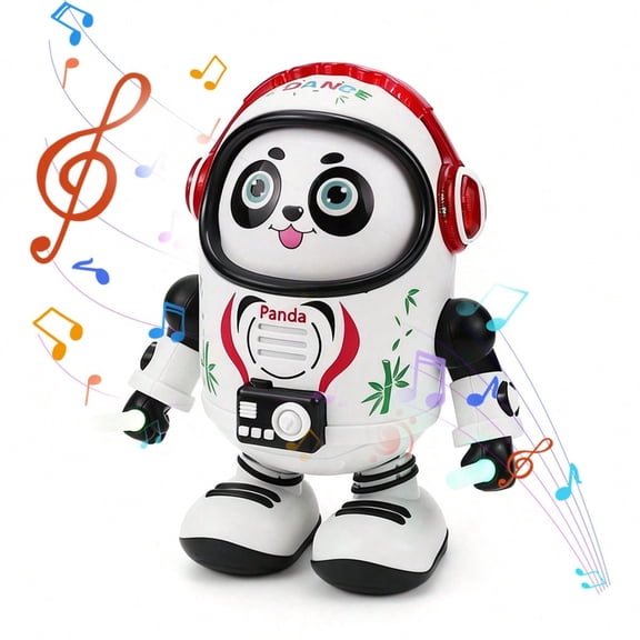 Robot Panda & Electric Space Duck Electric Toys with Lights & Sounds | Baby Toys for 2  Year Old Boys Girls | Birthday Christmas Holiday Gift Ideas