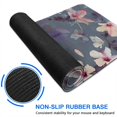 thumbnail image 6 of Long Mouse Pads for Desk,Pioneer Flower Floral Print Pattern Desk Mats on Top Of Desks, Desk Mouse Pad Extra Large with 3mm Non-Slip Base and Stitched Edge for Gaming,Office,Work,Home 31.5"x11.8", 6 of 6