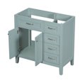 thumbnail image 2 of RONSHIN 36 Inch Bathroom Vanity, Bathroom Vanity with 3 Drawers, Storage Space, Solid Wood Frame, Door Waterproof Cabinet Base Only Modern Bathroom Storage Cabinet, 2 of 9