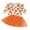 Orange, variant on Toddler Kids Girls 2Pcs Halloween Outfits 12 18 24 Months 2T 3T 4T 5T 6T Long Sleeve Pumpkin Print Sweatshirt   Tulle Skirt Set Baby Clothes