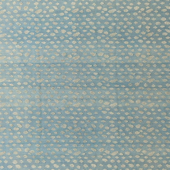 Ahgly Company Indoor Square Abstract Light Slate Gray Abstract Area Rugs, 3' Square