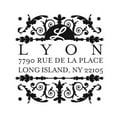 thumbnail image 2 of Personalized Square Self Inking Rubber Stamp - The Lyon, 2 of 2