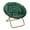 Emerald Fabric/ Soft Gold Frame, variant on Flash Furniture 38" Oversize Portable Faux Fur Folding Saucer Moon Chair for Dorm and Bedroom, Dusty Purple Faux Fur/Soft Gold Frame