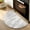 Grey/Multi-1'6" x 2'4" (Semicircular), variant on Anti Kitchen Mats For Floor Abstract Half Moon Rug 18"x28" Grey Standing Desk Mat Memory Foam Laundry Office Sink