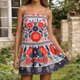 thumbnail image 1 of WILLBEST Vestidos Casuales para Mujer Fiesta Vestido Casual con Estampado Floral para Mujer Vestido de Verano sin Mangas para Vacaciones Uso Diario Cómodo Ligero Boho Elegante Vestido Fluido Grande​​, 1 of 3