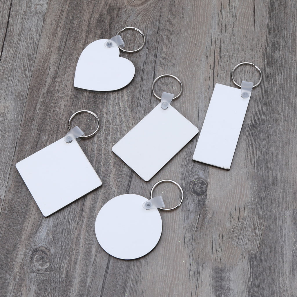 Besin Acrylic MDF DIY Sublimation Keychain Blank Double Sided Wholesale